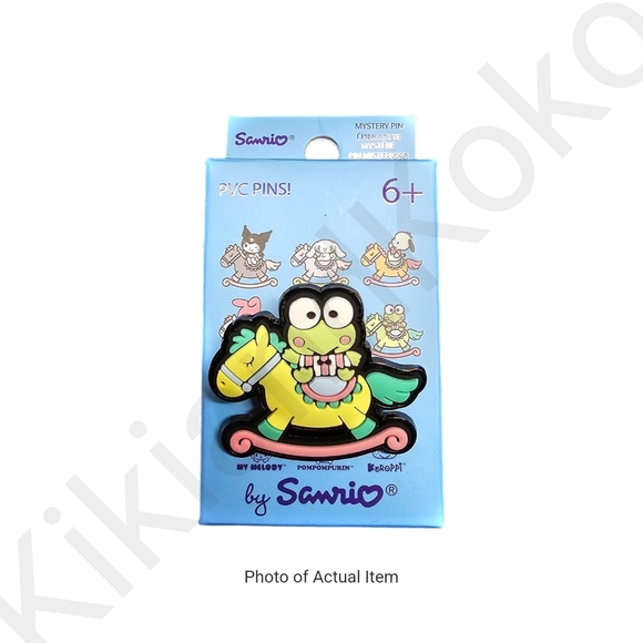 *LAST 1* NWT Loungefly Sanrio Rocking Horse Blind Box Enamel Pin - Keroppi - Picture 1 of 4